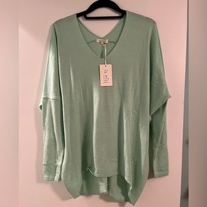 NWT-Spring green sweater